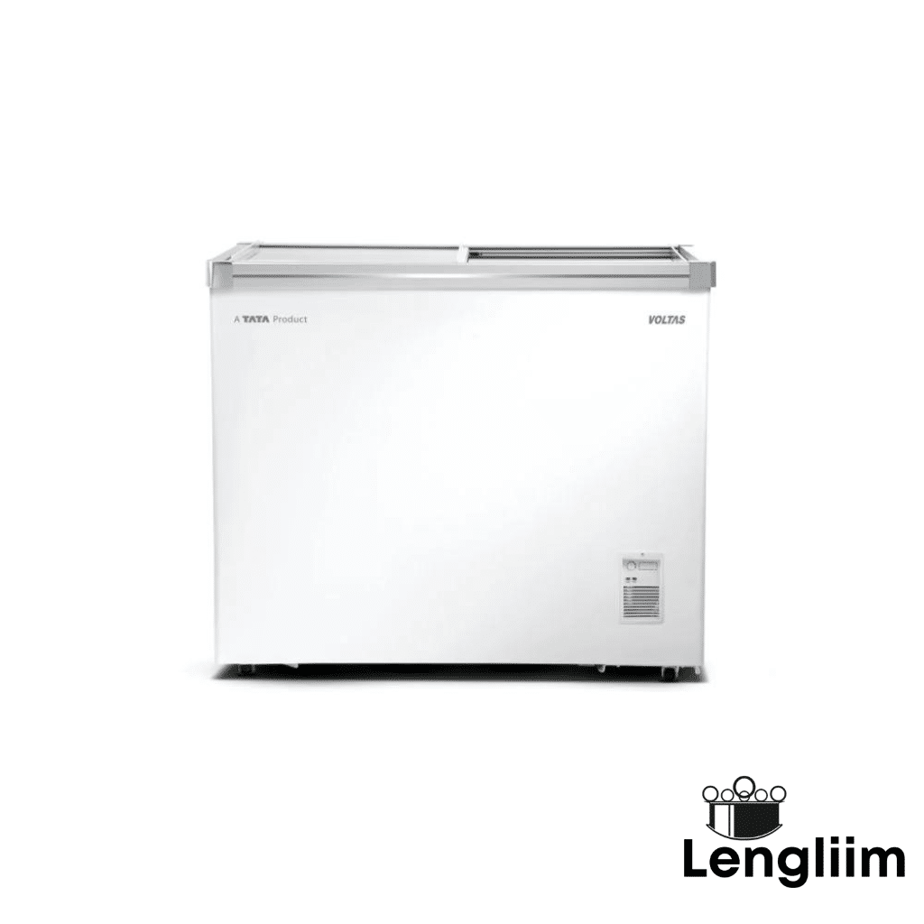 Voltas Liters Glass Top Freezer Cf Gt Ddp Lengliim