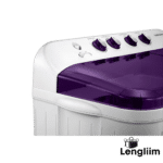 Samsung 7 Kg Semi-Automatic Washing Machine (Violet Lid, WT70M3200HL) Control Knob View 2