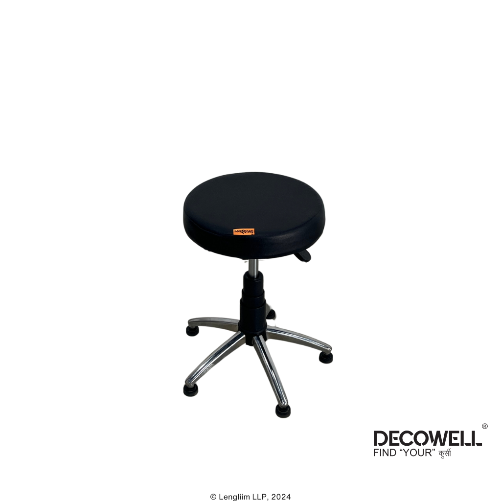 Decowell DC 135 Revolving Stool Front Top View