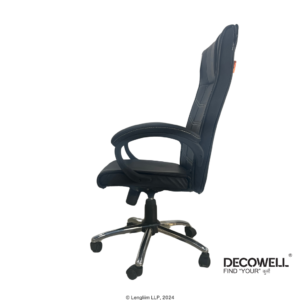 Decowell DC 217 High Back Revolving Office Chair Left View