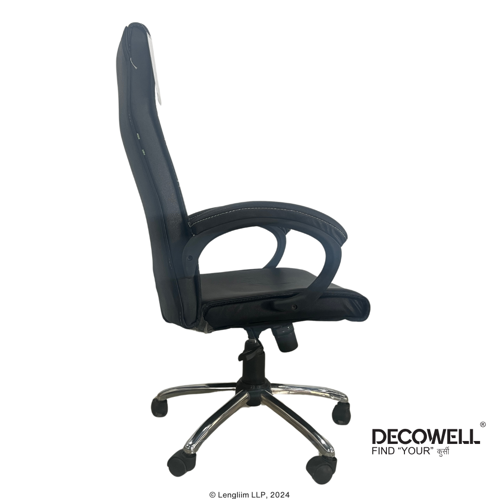 Decowell DC 217 High Back Revolving Office Chair Right View