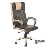 Decowell DC 218 High Back Revolving Office Chair Front Angle View