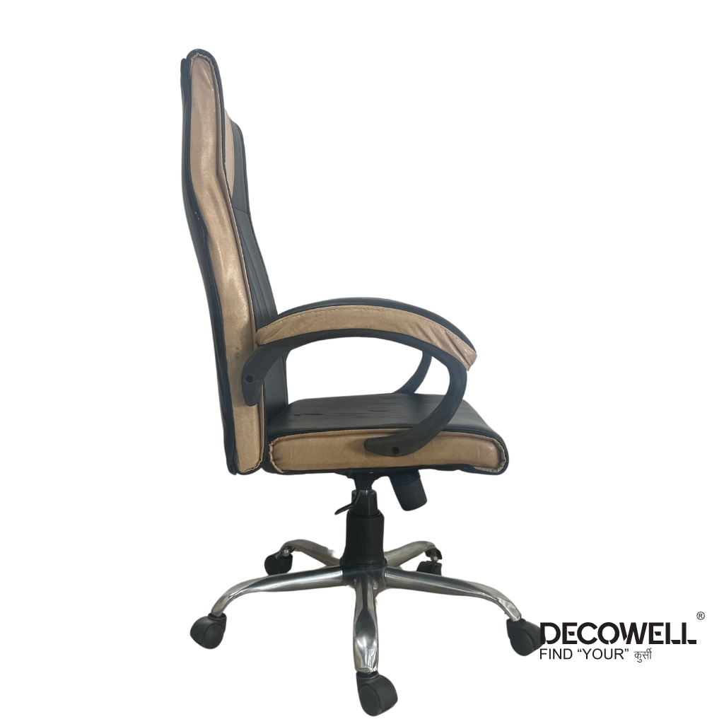 Decowell DC 218 High Back Revolving Office Chair Right View