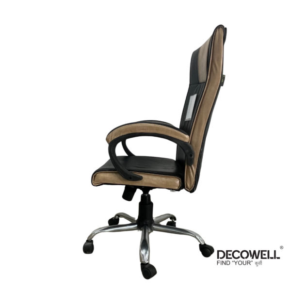 Decowell DC 218 High Back Revolving Office Chair Left View