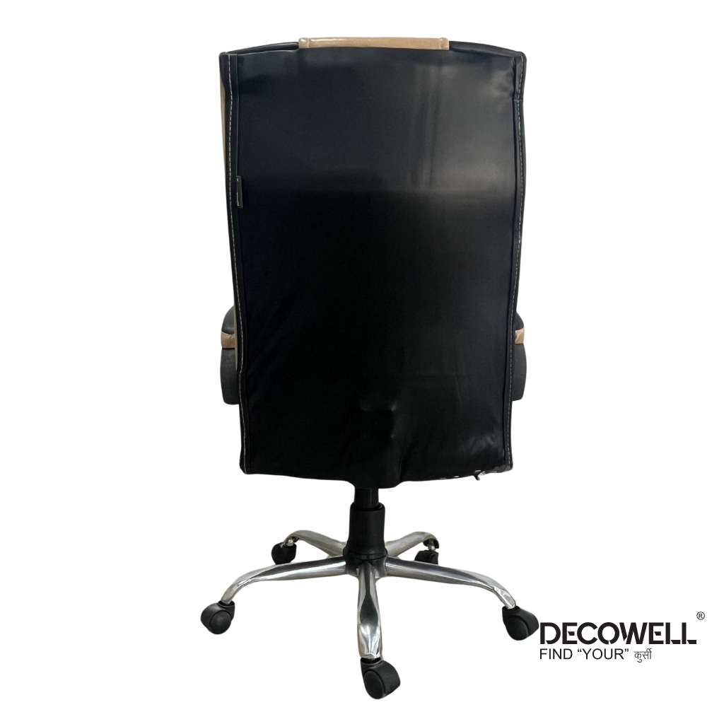Decowell DC 218 High Back Revolving Office Chair Back View