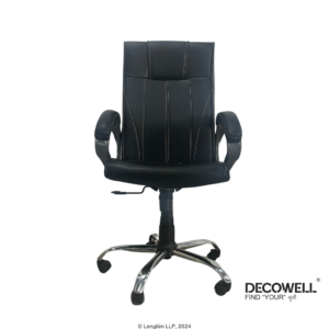 Decowell DC 219 High Back Revolving Office Chair Front View High