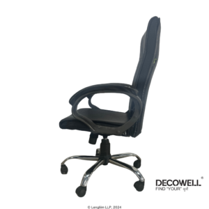 Decowell DC 219 High Back Revolving Office Chair Left View