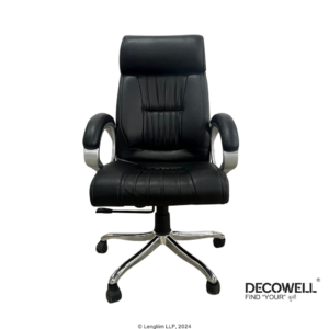 Decowell DC 220A High Back Executive Office Chair Front View