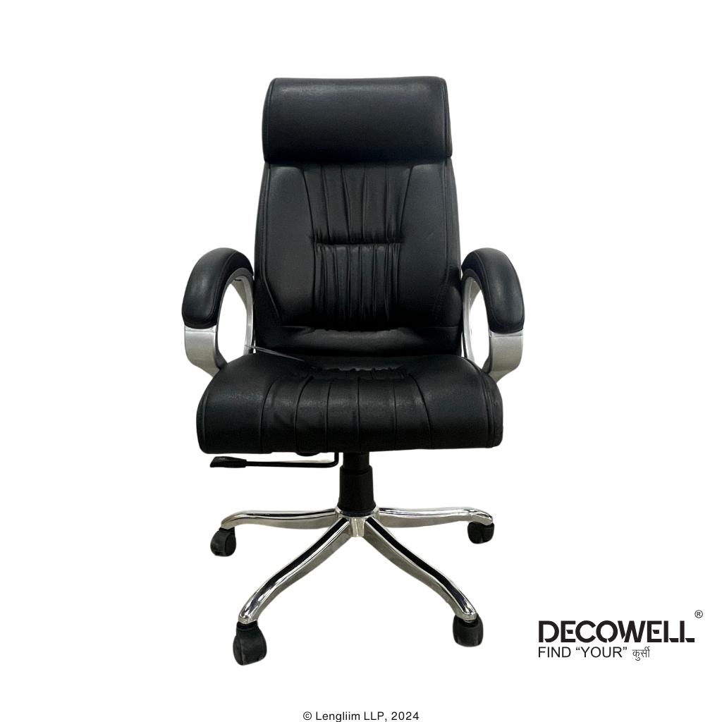 Decowell DC 220A High Back Executive Office Chair Front View