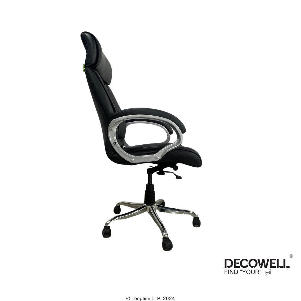 Decowell DC 220A High Back Executive Office Chair Right View High