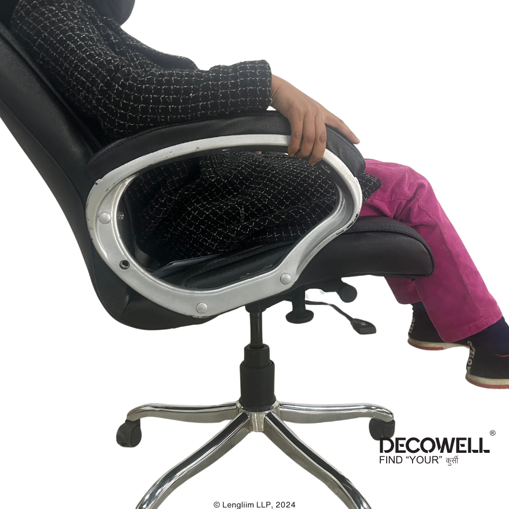 Decowell DC 220A High Back Executive Office Chair Back Rest Adjustable After