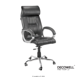 Decowell DC 220A High Back Executive Office Chair Front Angle View