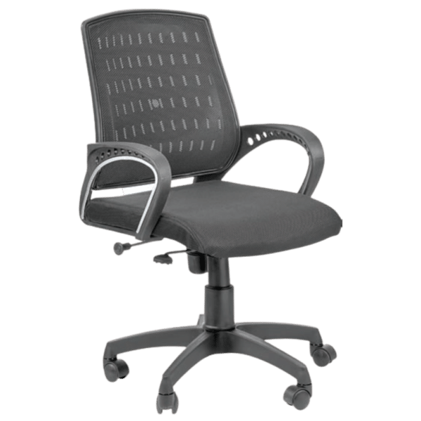 Decowell DC 53 Medium Back Mesh Office Chair Front View
