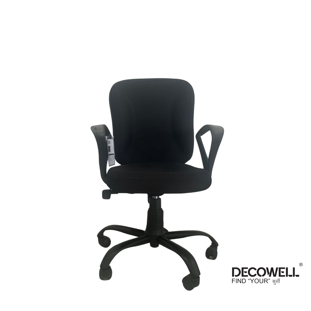 Decowell DC 80 Medium Back Office Chair Front View