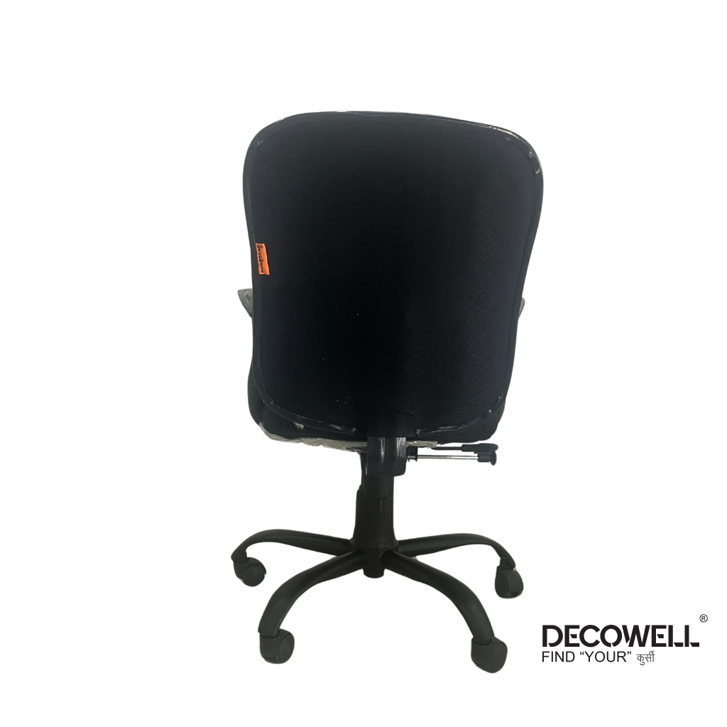 Decowell DC 80 Medium Back Office Chair Back View