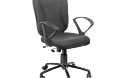 Decowell DC 80 Medium Back Office Chair Front Angle View