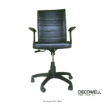 Decowell DC 81N Medium Back Office Chair Front View High
