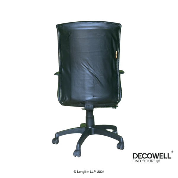 Decowell DC 81N Medium Back Office Chair Back View
