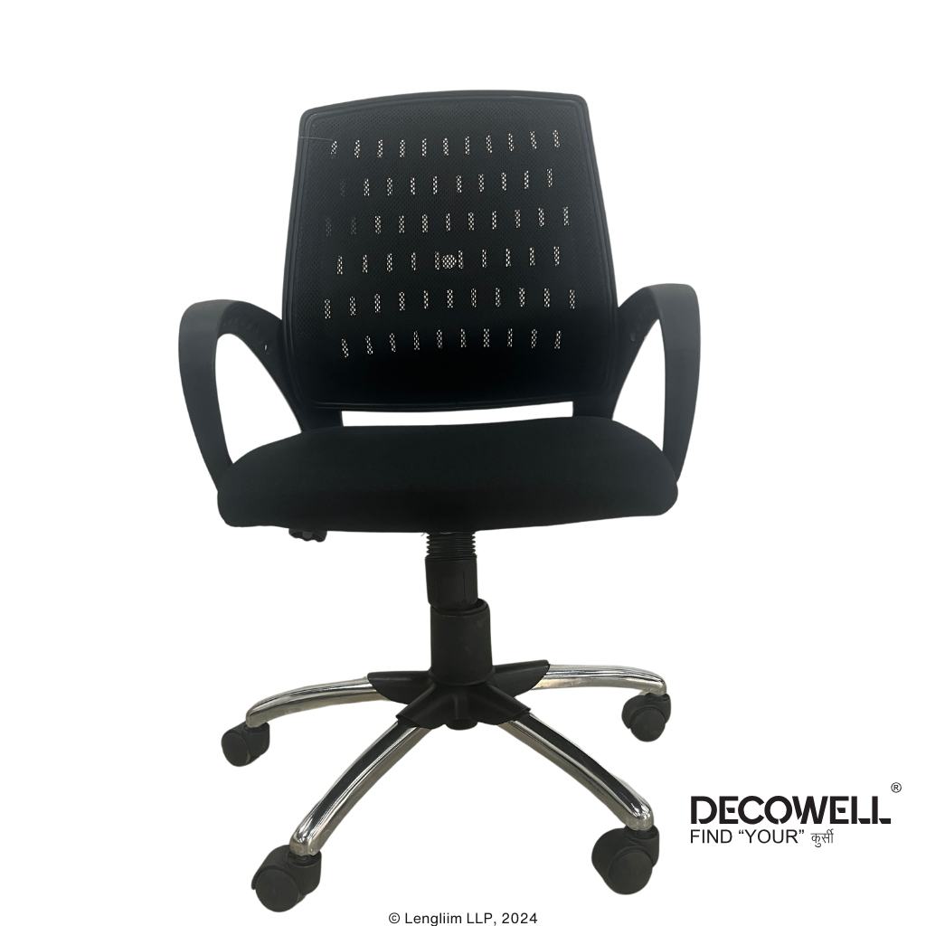 Dolphin DF 92 Mesh Office Chair Front View