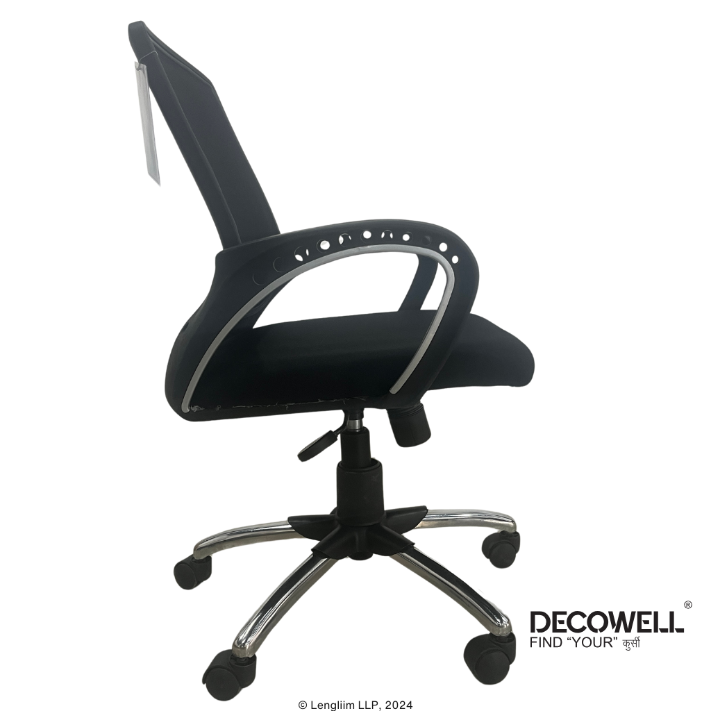 Dolphin DF 92 Mesh Office Chair Right View