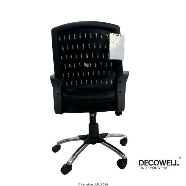 Dolphin DF 92 Mesh Office Chair Back View
