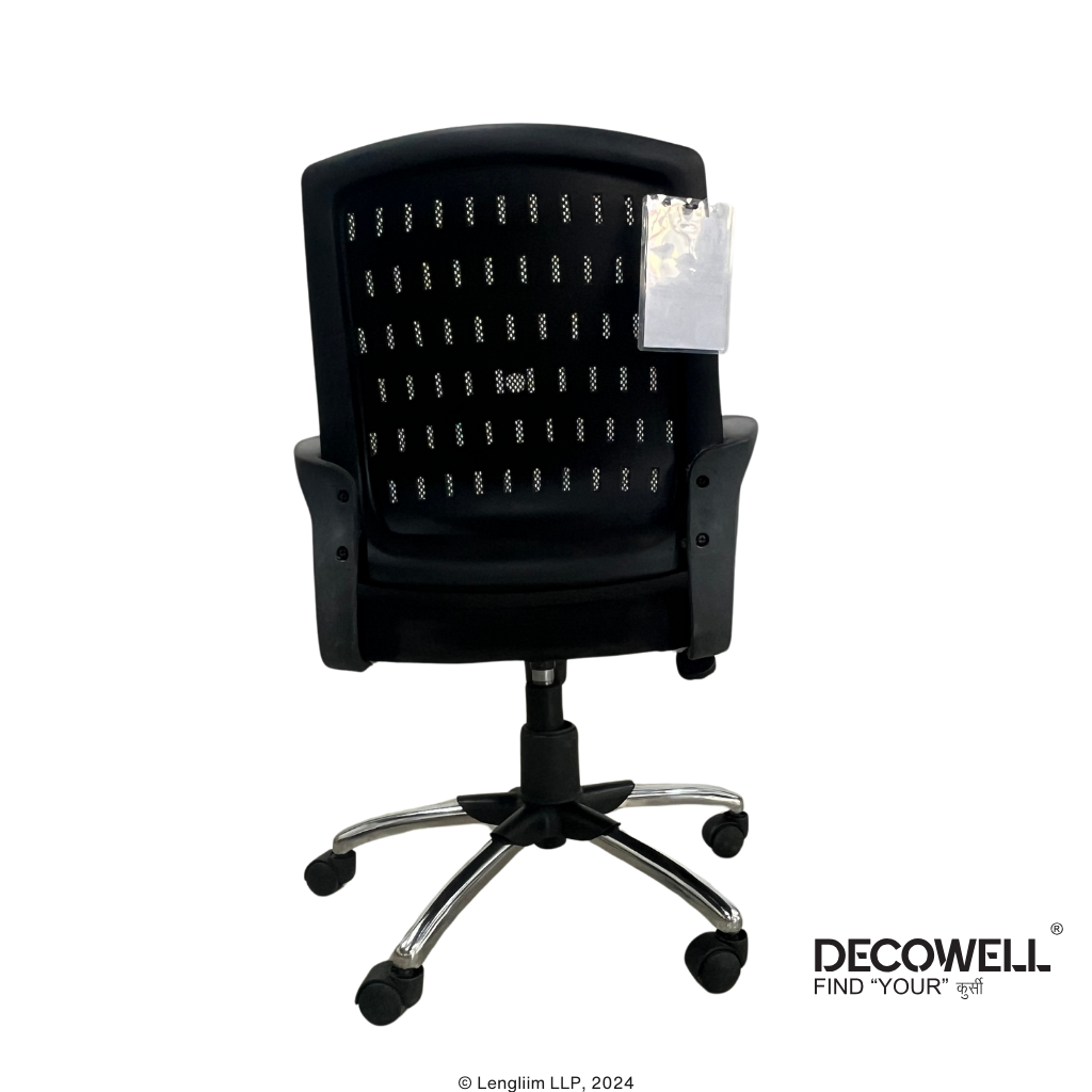 Dolphin DF 92 Mesh Office Chair Back View