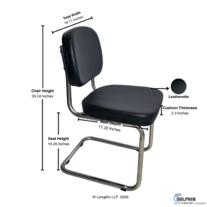 Dolphin DF 143 Visitors Chair - Image 5