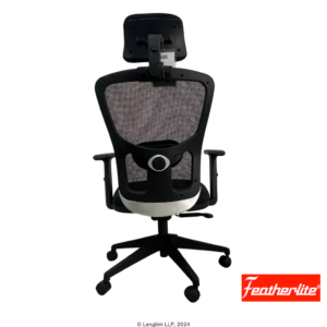 Featherlite Astro High Back Mesh Office Chair Back View