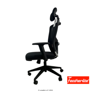 Featherlite Astro High Back Mesh Office Chair Left View