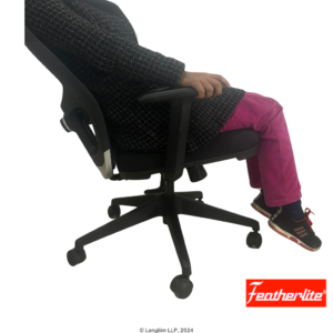 Featherlite Astro High Back Mesh Office Chair Back Rest Adjustable After