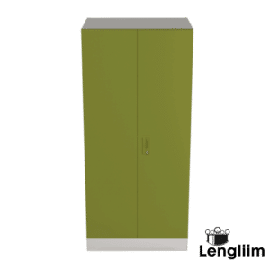 Godrej Interio Slimline 2 Door Almirah (2 Shelves, Textured Green Leaf) Top Angle View