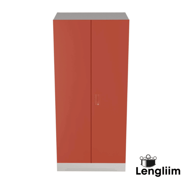 Godrej Interio Slimline 2 Door Almirah (2 Shelves, Textured Terracotta) Top View