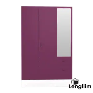 Godrej Interio Slimline Blend (Textured Soft Purple) Front View Clear