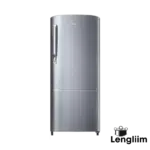 Samsung 183 Liters 2 Star Single Door Fridge (Inox, RR20C2712S8) Front Image
