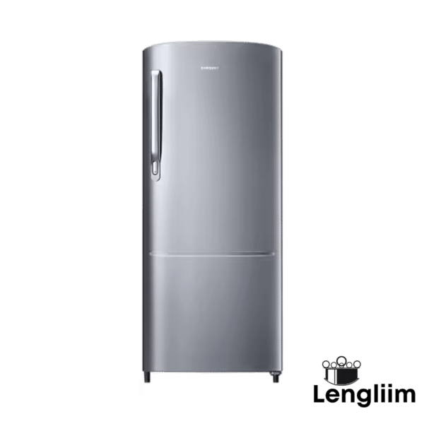 Samsung 183 Liters 2 Star Single Door Fridge (Inox, RR20C2712S8) Front Image