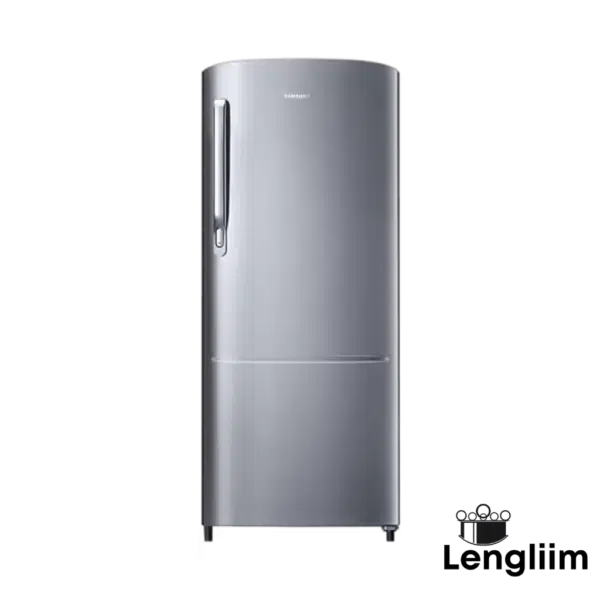 Samsung 183 Liters 2 Star Single Door Fridge (Inox, RR20C2712S8) Front Image Samsung 183 Liters 2 Star Single Door Fridge (Inox, RR20C2712S8) Front Image