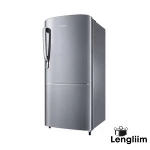 Samsung 183 Liters 2 Star Single Door Fridge (Inox, RR20C2712S8) Front Angle Image