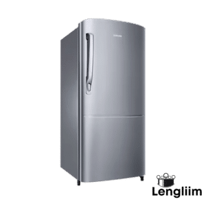 Samsung 183 Liters 2 Star Single Door Fridge (Inox, RR20C2712S8) Front Left Angle Image