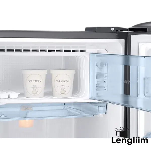 Samsung 183 Liters 2 Star Single Door Fridge (Inox, RR20C2712S8) Ice Box
