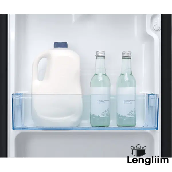 Samsung 183L 3 Star Single Door Fridge (Base Stand, Camellia Black, RR20C2823CB) Door Rack