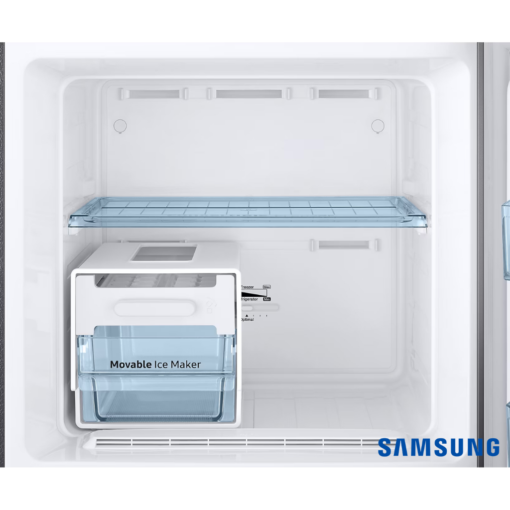 Samsung 236 Liters 1 Star Double Door Fridge (RT28C3021GSNL) Freezer Box