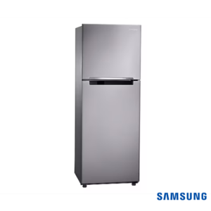 Samsung 236 Liters 2 Star Double Door Fridge (Elegant Inox, RT28C3042S8) Front Angle View 2