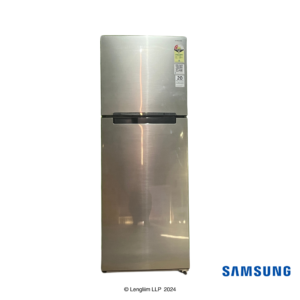 Samsung 236 Liters 2 Star Double Door Frdige (Elegant Inox, RT28C3042S8) Real Front View