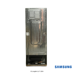 Samsung 236 Liters 2 Star Double Door Frdige (Elegant Inox, RT28C3042S8) Real Back View