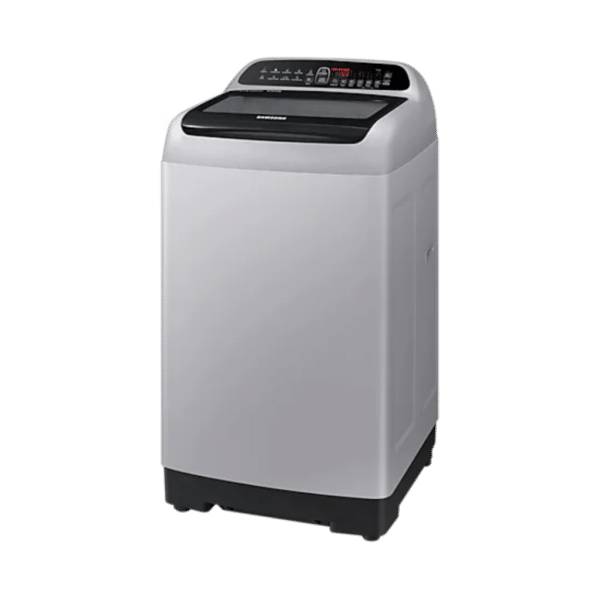 Samsung 7 Kg Fully Automatic Top Load Washing Machine with Wobble Technology (WA70T4262BS) Front Angle View