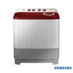 Samsung 7 Kg Semi-Automatic Washing Machine (Wine Red Lid, WT70M3000HP) Front View