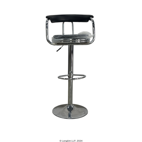 Style Revolving Stool Front View