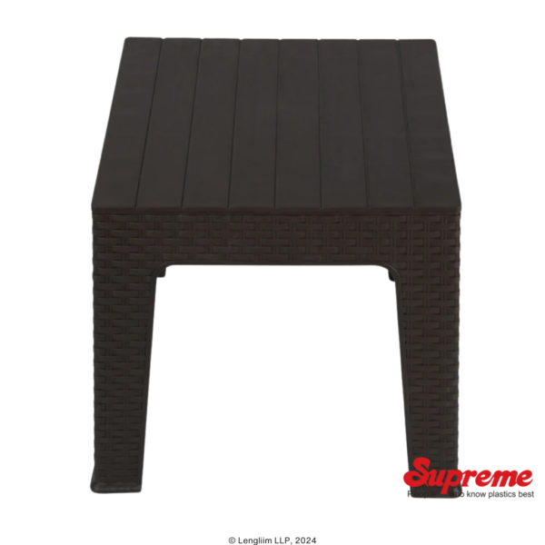 Supreme Furniture Jazz Center Table (Wenge) Side Top View
