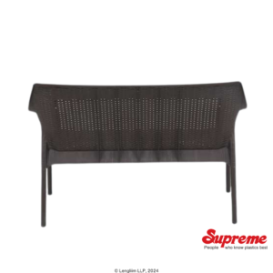 Supreme Furniture Love Seat Sofa (Wenge) Back View