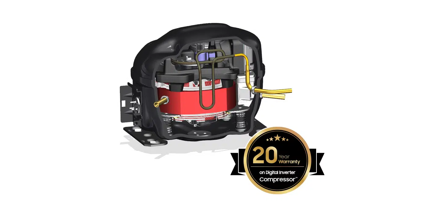 Samsung Fridge Digital Inverter Compressor with 20 year warranty Samsung Fridge Digital Inverter Compressor with 20 year warranty